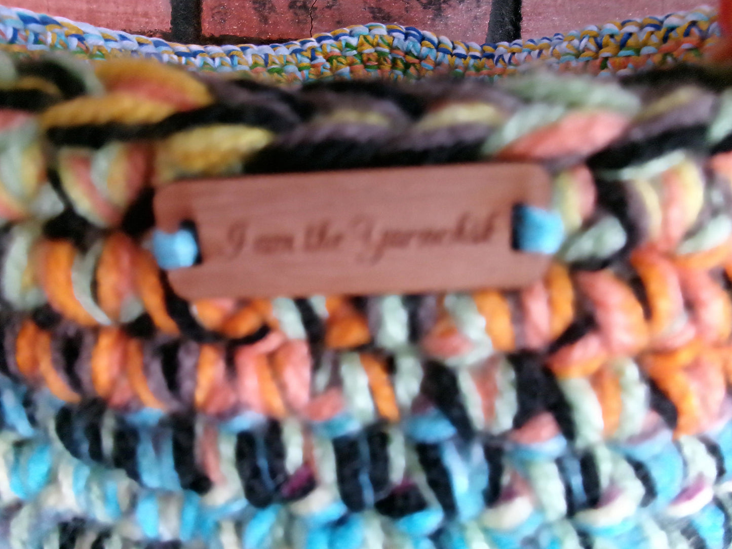 Hand Crocheted Basket