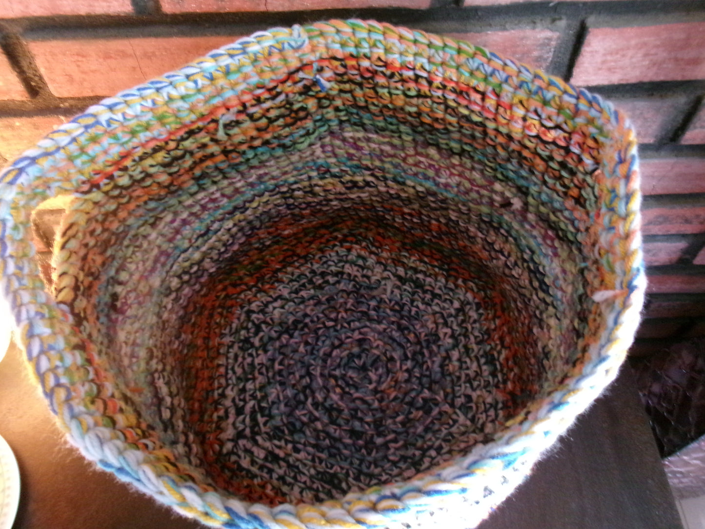 Hand Crocheted Basket