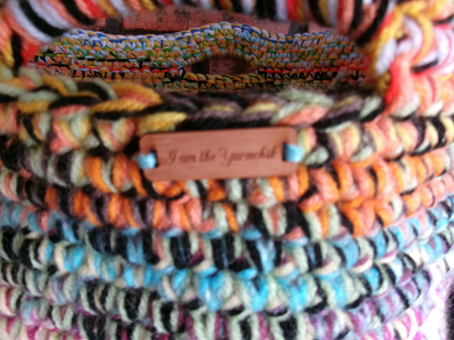 Hand Crocheted Basket