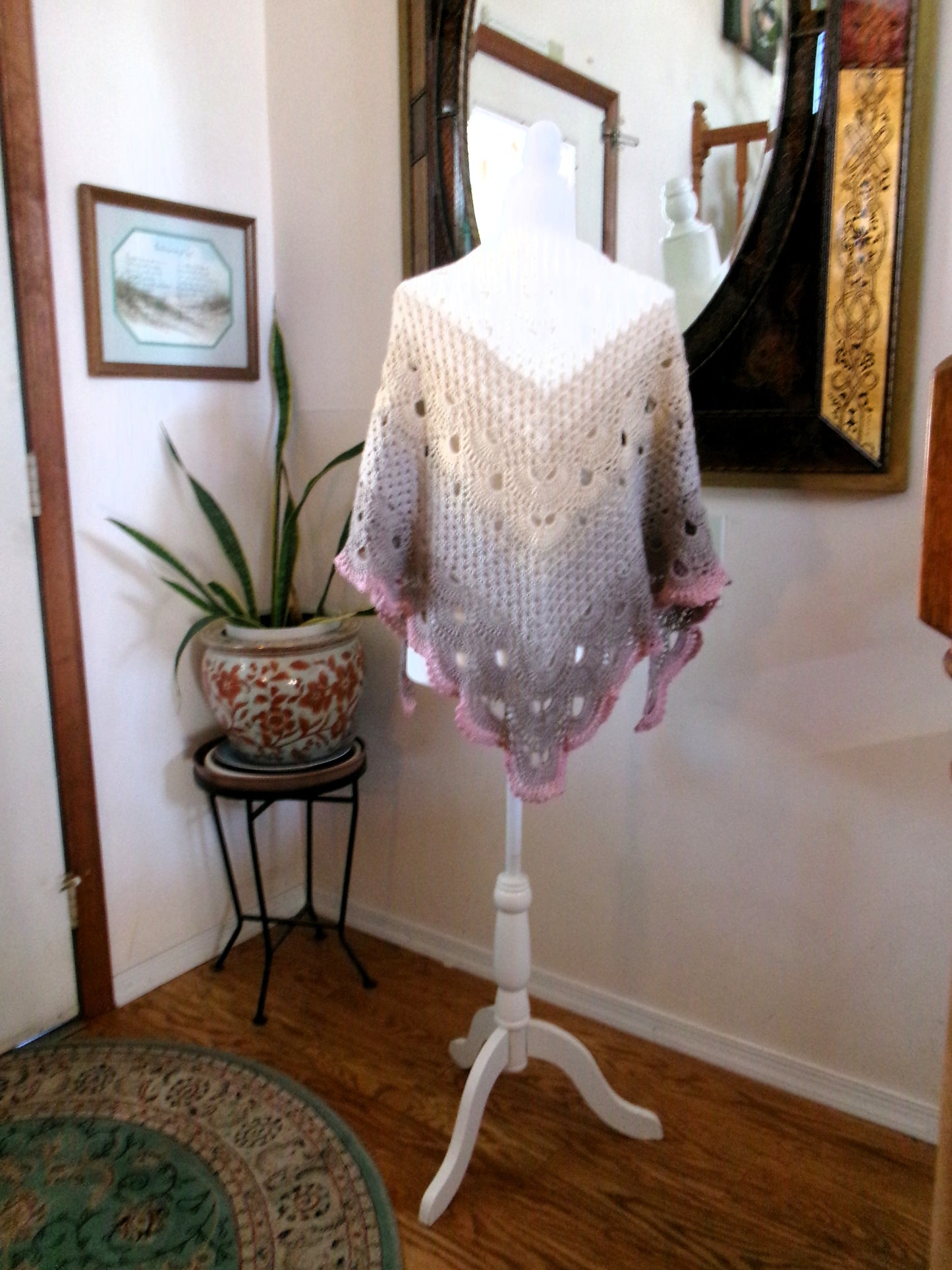 Hand Crocheted Shawl