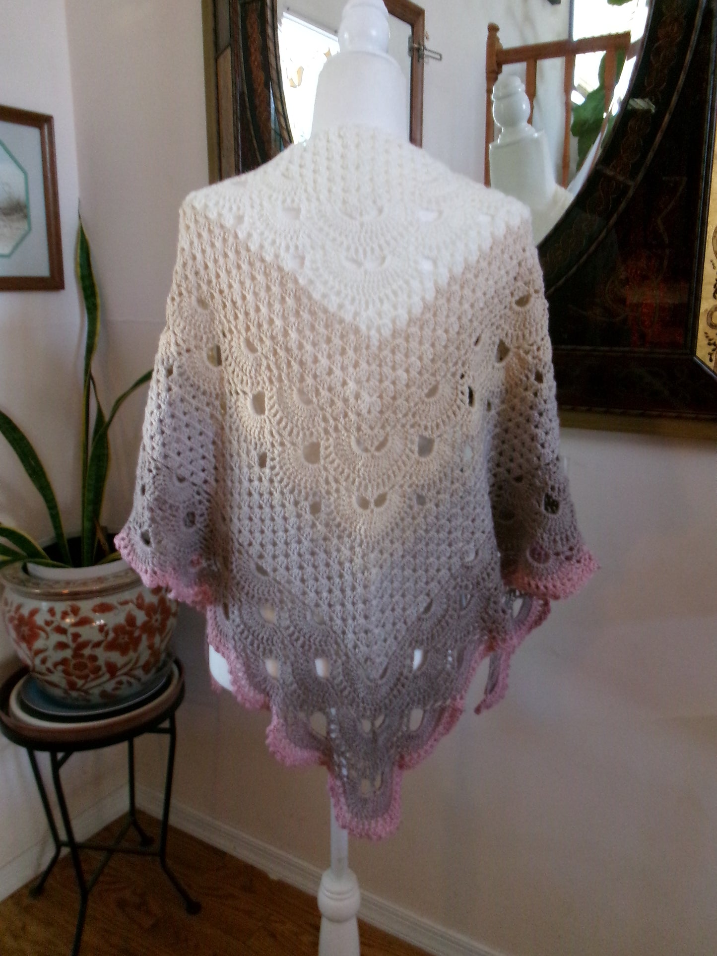 Hand Crocheted Shawl