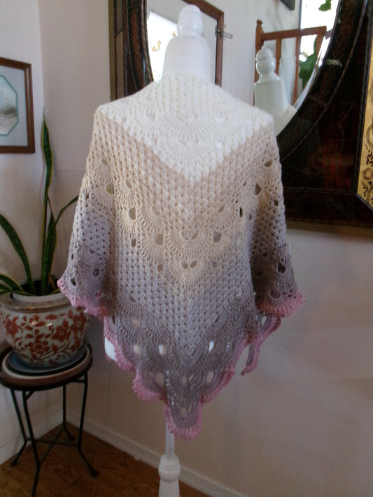 Hand Crocheted Shawl