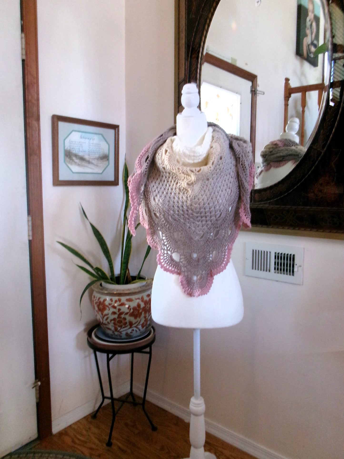 Hand Crocheted Shawl